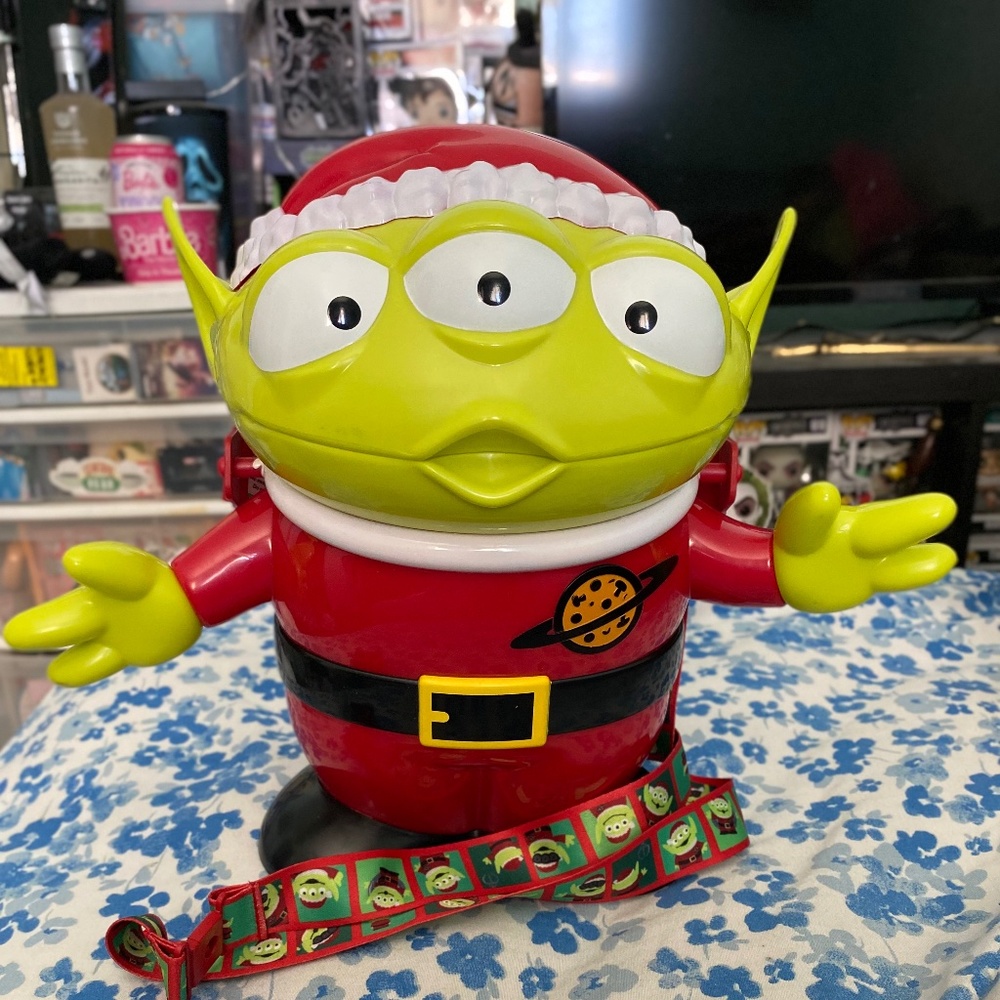 Disney Pixar Toy Story alien Xmas popcorn bucket